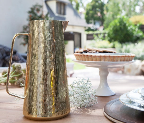 Hammered Metal Pitchers – High Camp Home